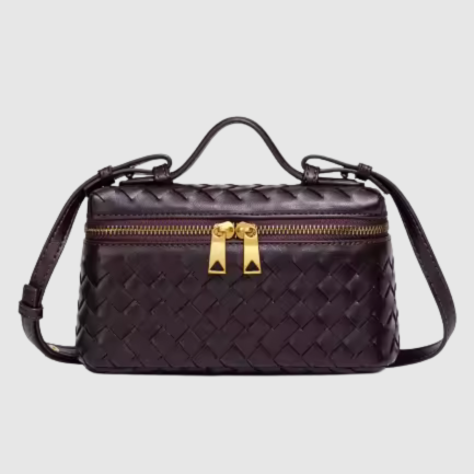 CHARMPOP Nova Vanity Nova Vanity | Woven Vegan Leather Mini Bag | Charmpop Lebanon