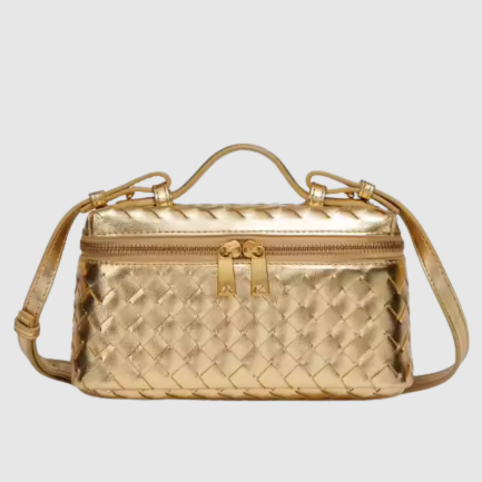 CHARMPOP Nova Vanity Nova Vanity | Woven Vegan Leather Mini Bag | Charmpop Lebanon