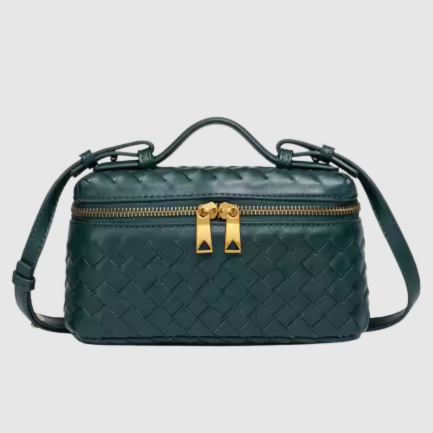 CHARMPOP Nova Vanity Nova Vanity | Woven Vegan Leather Mini Bag | Charmpop Lebanon