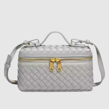 CHARMPOP Nova Vanity Nova Vanity | Woven Vegan Leather Mini Bag | Charmpop Lebanon