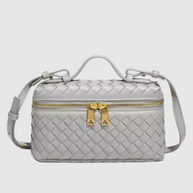 CHARMPOP Nova Vanity Nova Vanity | Woven Vegan Leather Mini Bag | Charmpop Lebanon