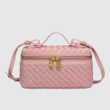 CHARMPOP Nova Vanity Nova Vanity | Woven Vegan Leather Mini Bag | Charmpop Lebanon