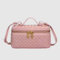 CHARMPOP Nova Vanity Nova Vanity | Woven Vegan Leather Mini Bag | Charmpop Lebanon