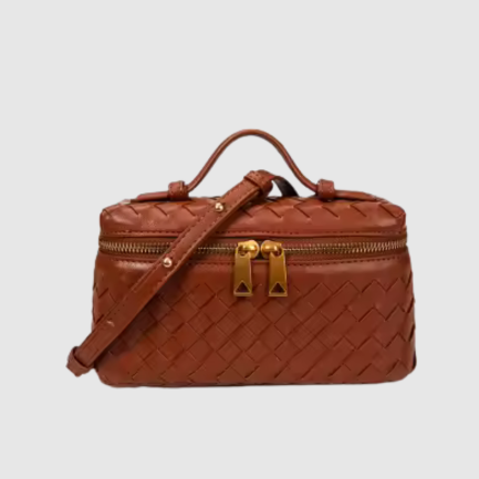 CHARMPOP Nova Vanity Nova Vanity | Woven Vegan Leather Mini Bag | Charmpop Lebanon