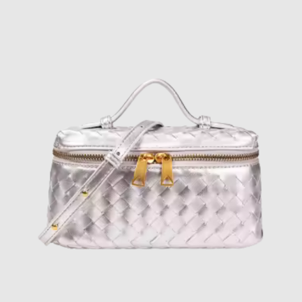 CHARMPOP Nova Vanity Nova Vanity | Woven Vegan Leather Mini Bag | Charmpop Lebanon