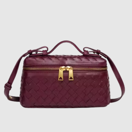 CHARMPOP Nova Vanity Nova Vanity | Woven Vegan Leather Mini Bag | Charmpop Lebanon