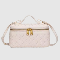 CHARMPOP Nova Vanity Nova Vanity | Woven Vegan Leather Mini Bag | Charmpop Lebanon