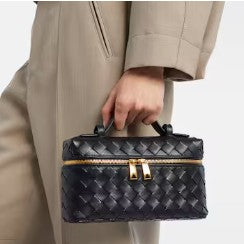 CHARMPOP Nova Vanity Nova Vanity | Woven Vegan Leather Mini Bag | Charmpop Lebanon