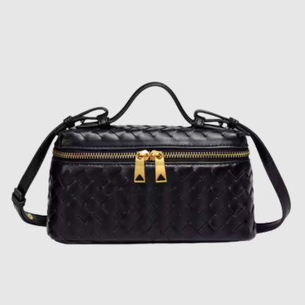 CHARMPOP Nova Vanity Nova Vanity | Woven Vegan Leather Mini Bag | Charmpop Lebanon