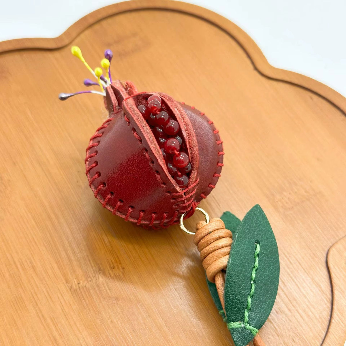 CHARMPOP Pomegranate Bag Charm