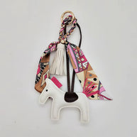 CHARMPOP Pony with Scarf Bag Charm