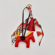 CHARMPOP Pony with Scarf Bag Charm