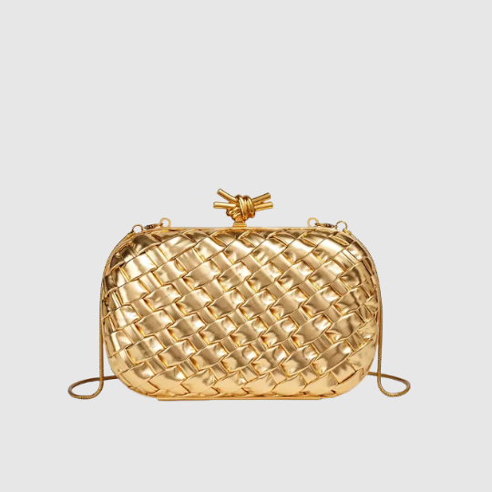 CHARMPOP Promise Clutch Promise Clutch | Woven Vegan Leather Clutch | Charmpop Lebanon