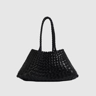 CHARMPOP Romina Romina | Woven Vegan Leather Tote | Charmpop Lebanon