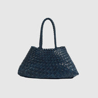 CHARMPOP Romina Romina | Woven Vegan Leather Tote | Charmpop Lebanon