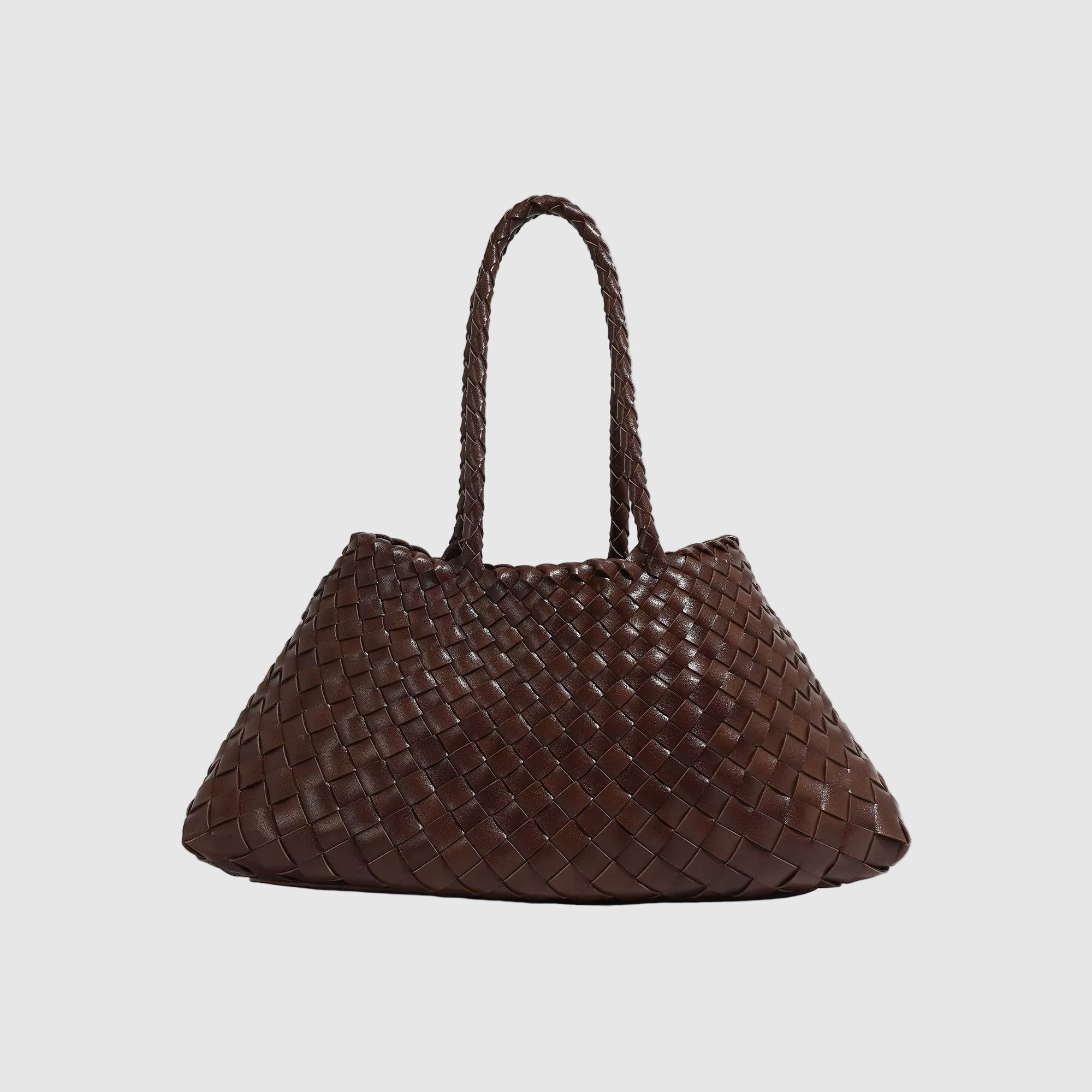CHARMPOP Romina Romina | Woven Vegan Leather Tote | Charmpop Lebanon
