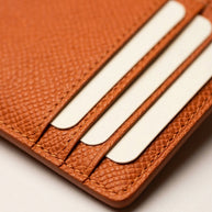 CLAREA Slim Leather Card Holder 12x8.5 cm