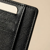 CLAREA Minimal Leather Card Holder 12x8 cm