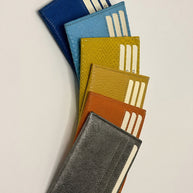 CLAREA Slim Leather Card Holder 10x8.5 cm