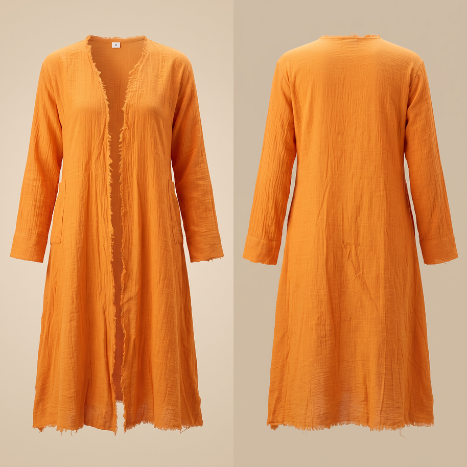 Kaafmoon Apricot Melon Cover Up
