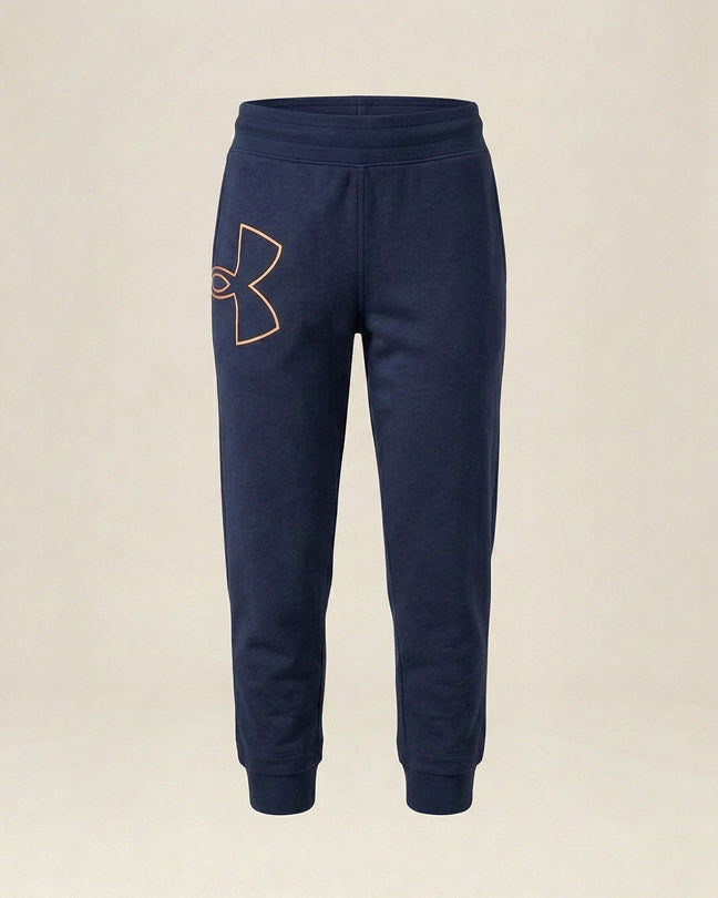 Under Armour Dark blue salmon logo jogger