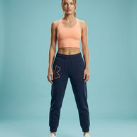 Under Armour Dark blue salmon logo jogger