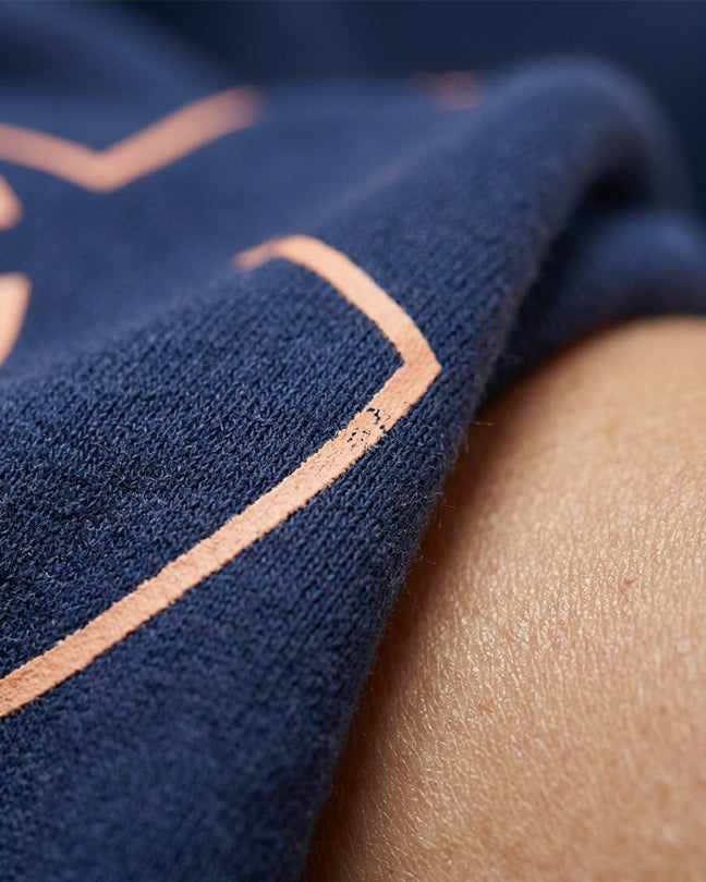 Under Armour Dark blue salmon logo jogger
