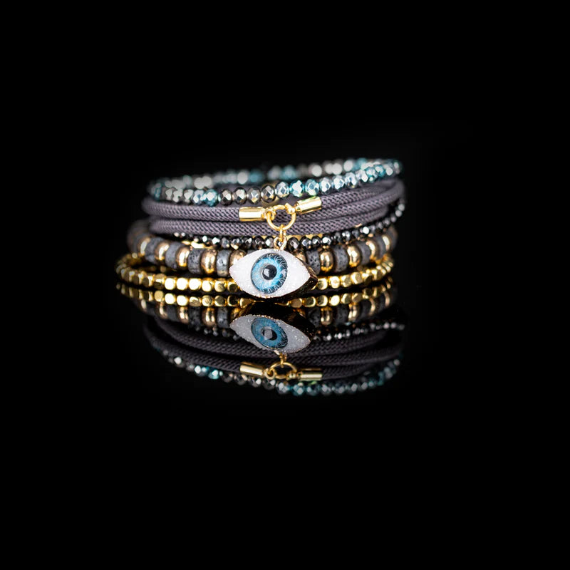 The Dark Blue Vision Protective Eye Bracelet Set