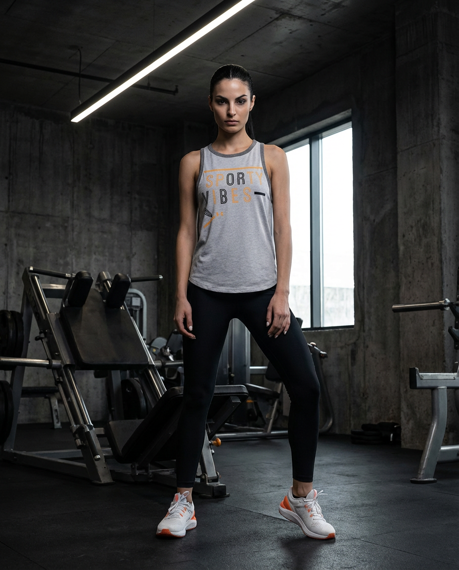 Under Armour Heather Grey Training Tank