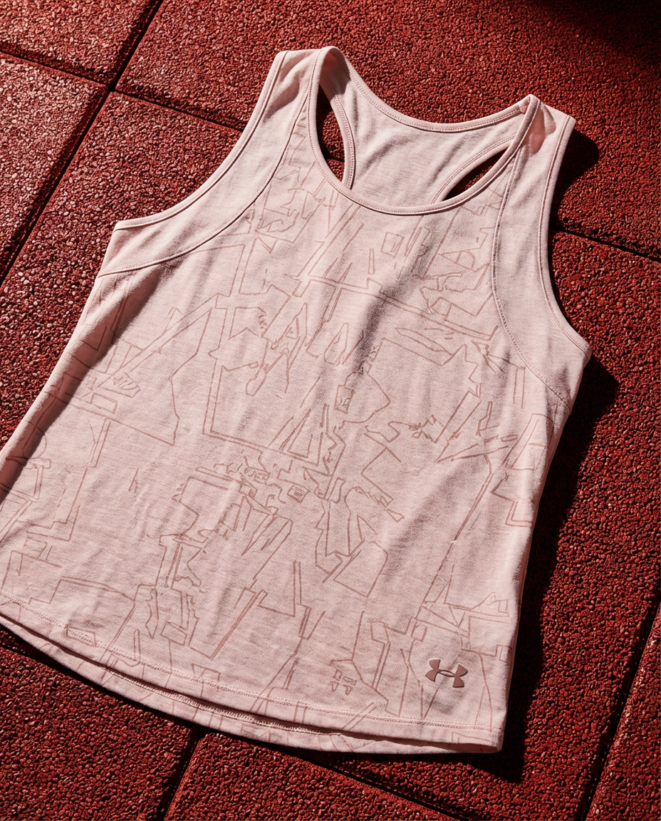 Under Armour Pink Patterned Training Tank