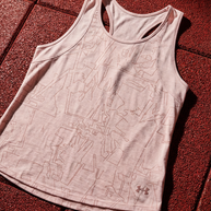 Under Armour Pink Patterned Training Tank