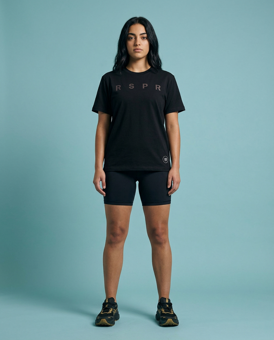 RSPR BLACK UNISEX T-SHIRT (RSPR PRINT)