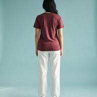 American Apparel TR456W T-Shirt - Tri Cranberry