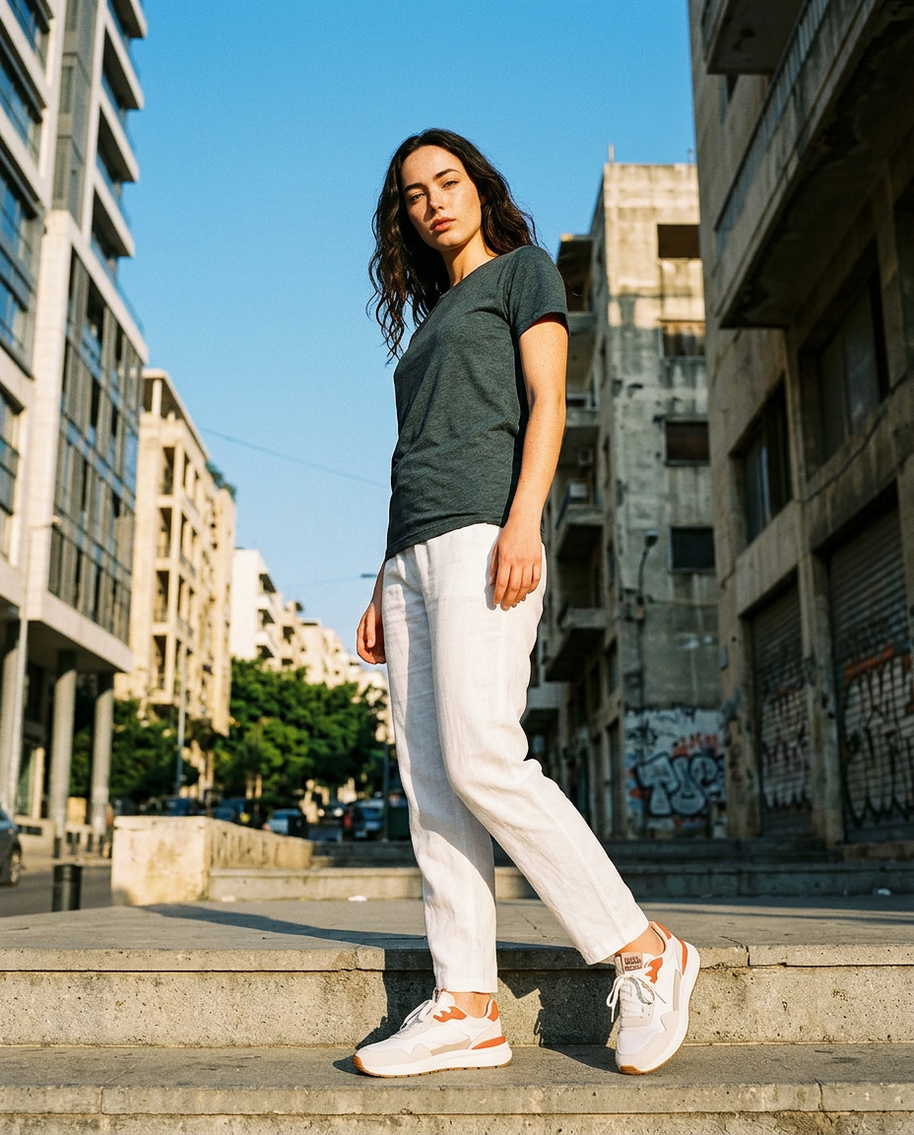 American Apparel BB401W T-Shirt - Heather Forest