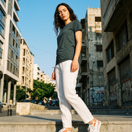 American Apparel BB401W T-Shirt - Heather Forest