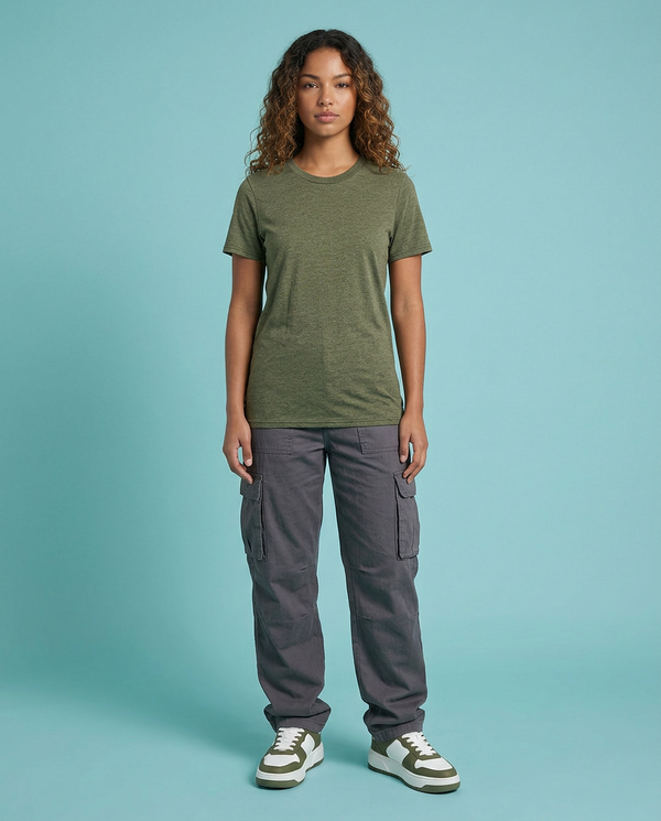 Anvil 980 T-Shirt - Heather City Green