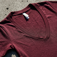 American Apparel TR456W T-Shirt - Tri Cranberry