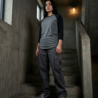 American Apparel BB453W T-Shirt - Heather Black