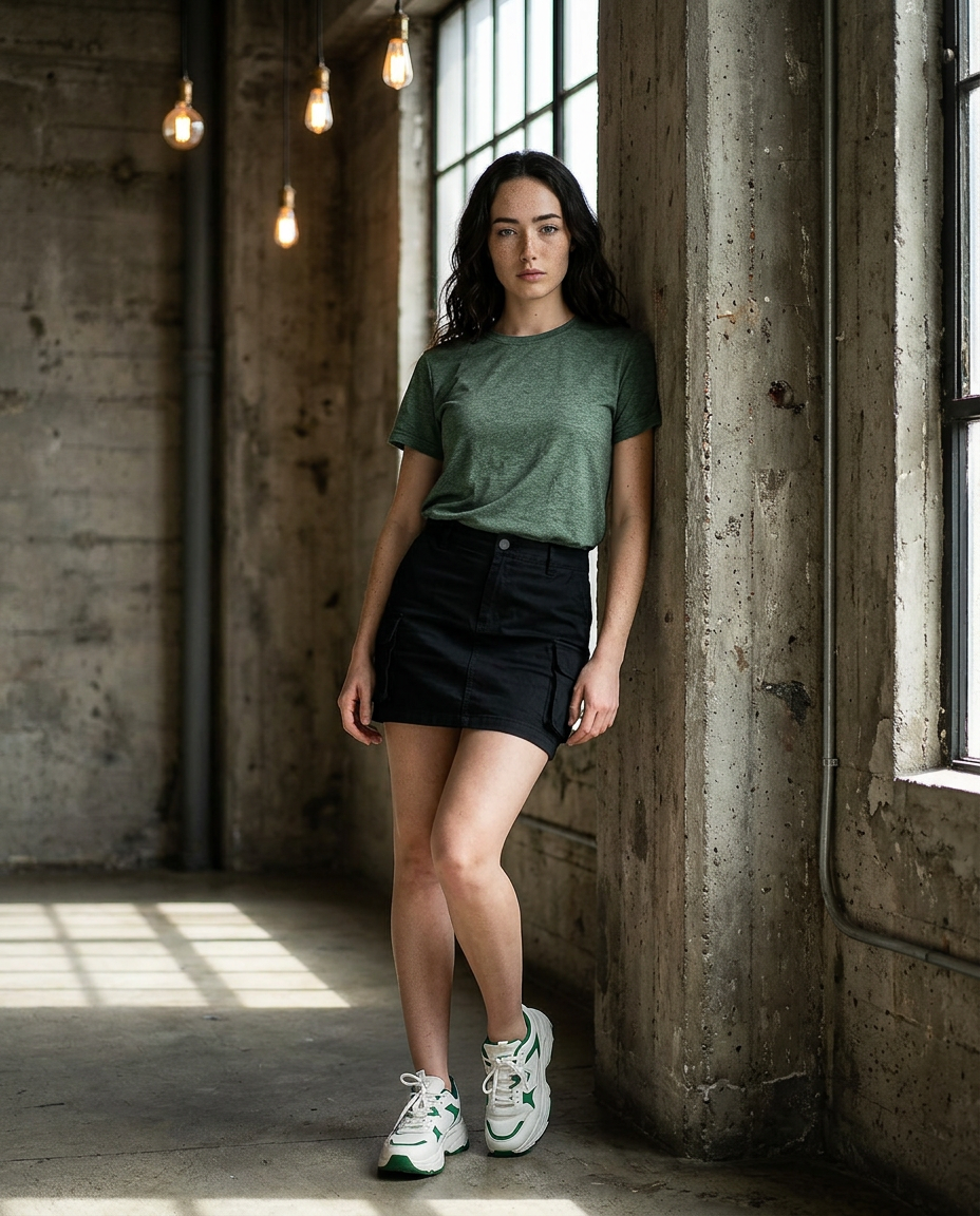 Gildan 64000 T-Shirt - Heather Forest Green