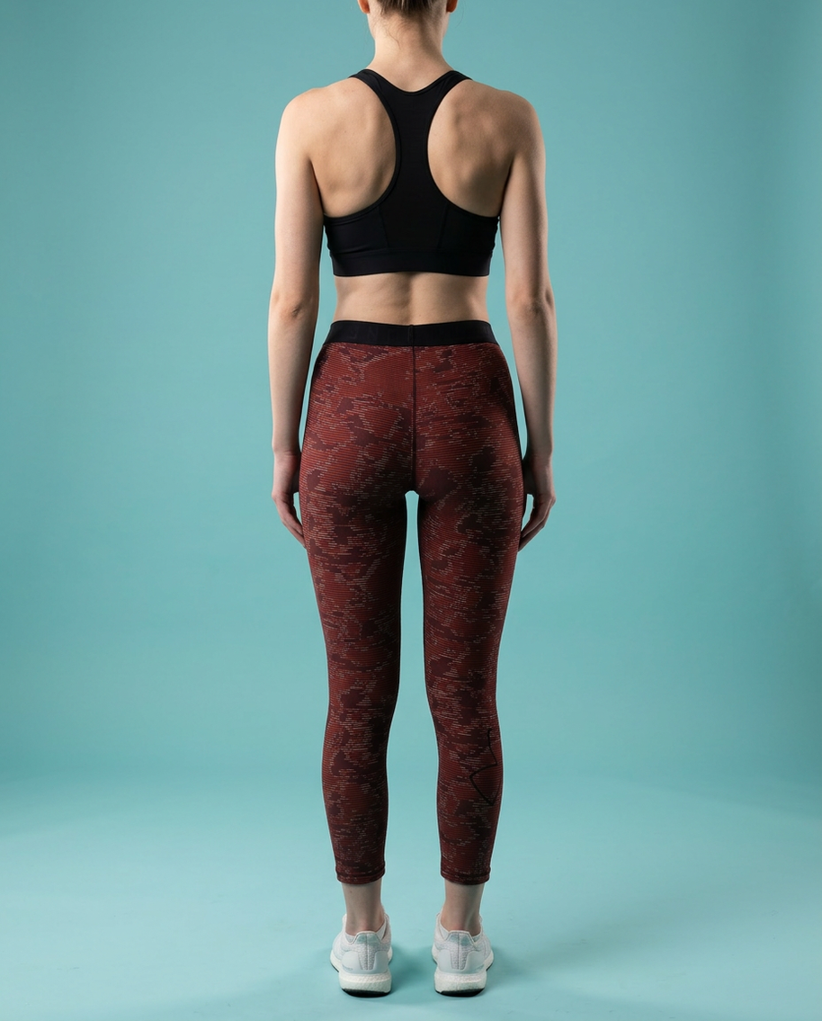 Under Armour Burgundy Patterned Sweatpants