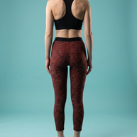 Under Armour Burgundy Patterned Sweatpants