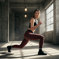 Under Armour Burgundy Patterned Sweatpants