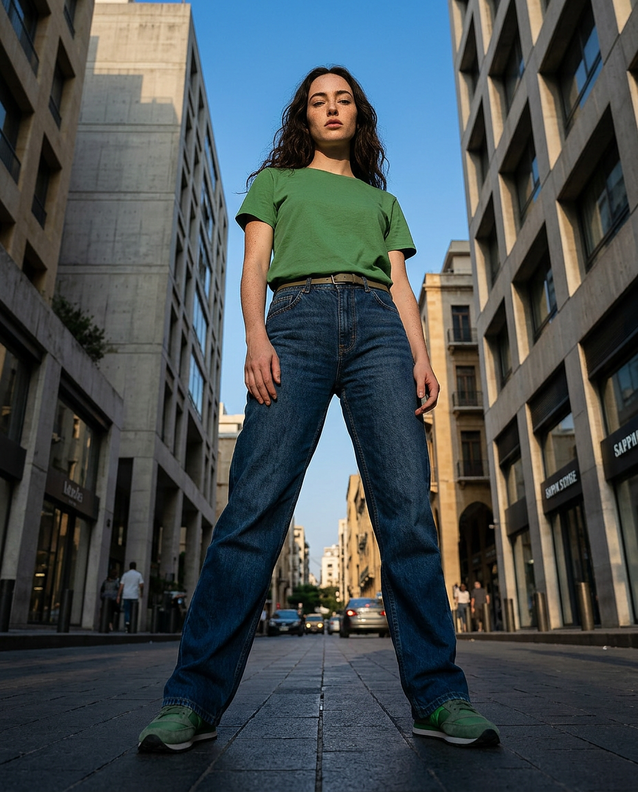 Anvil 6750L T-Shirt - Heather Green