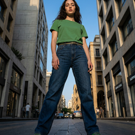 Anvil 6750L T-Shirt - Heather Green