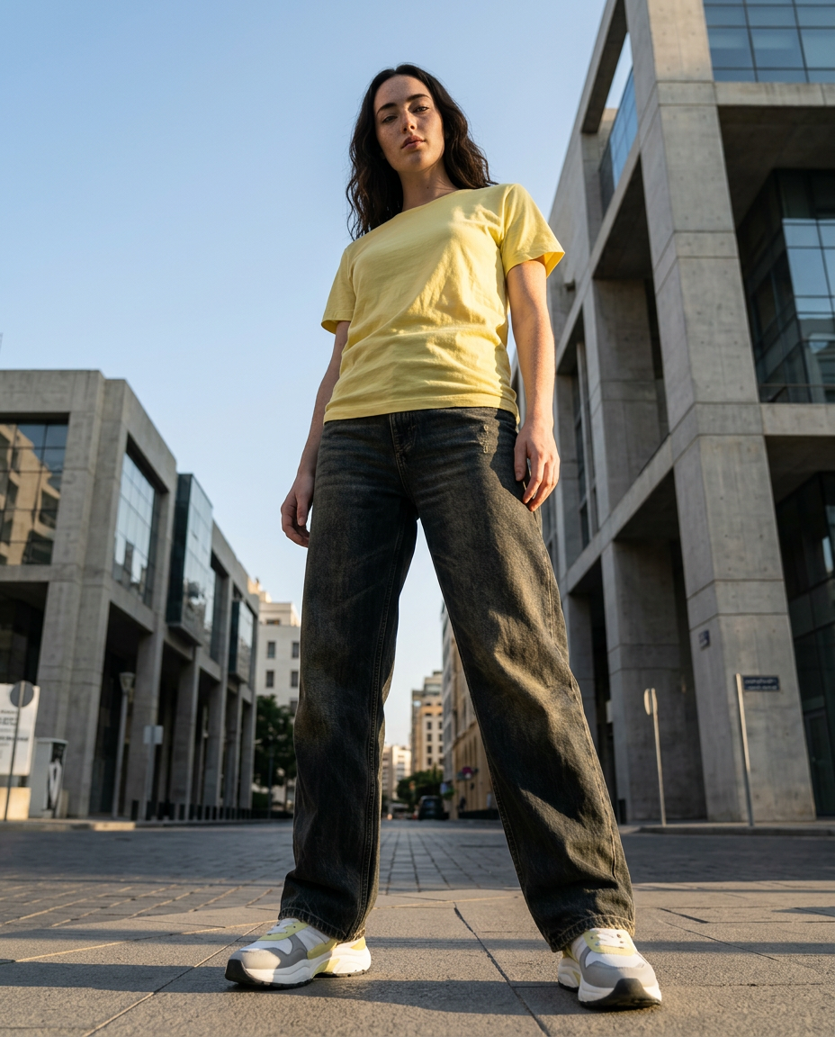 American Apparel T-Shirt - Lemon