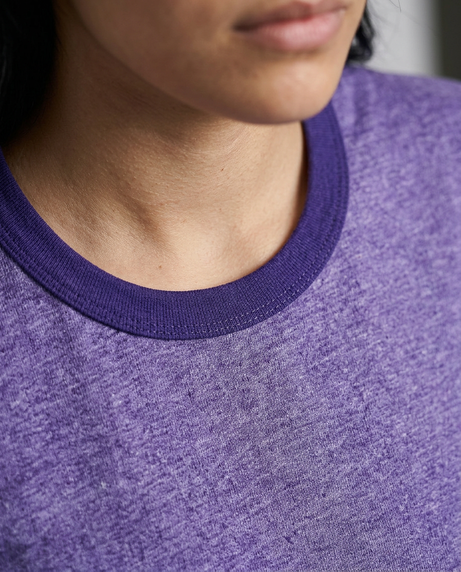 Anvil 988 T-Shirt - Heather Purple