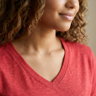 Anvil 6752 T-Shirt - Heather Red