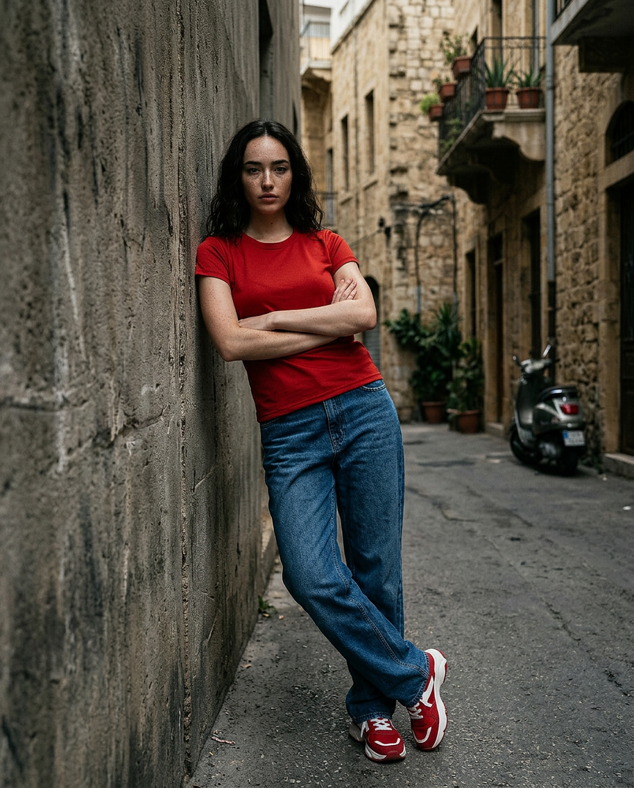 Gildan 42000L T-Shirt - Red