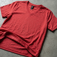 Anvil 6752 T-Shirt - Heather Red