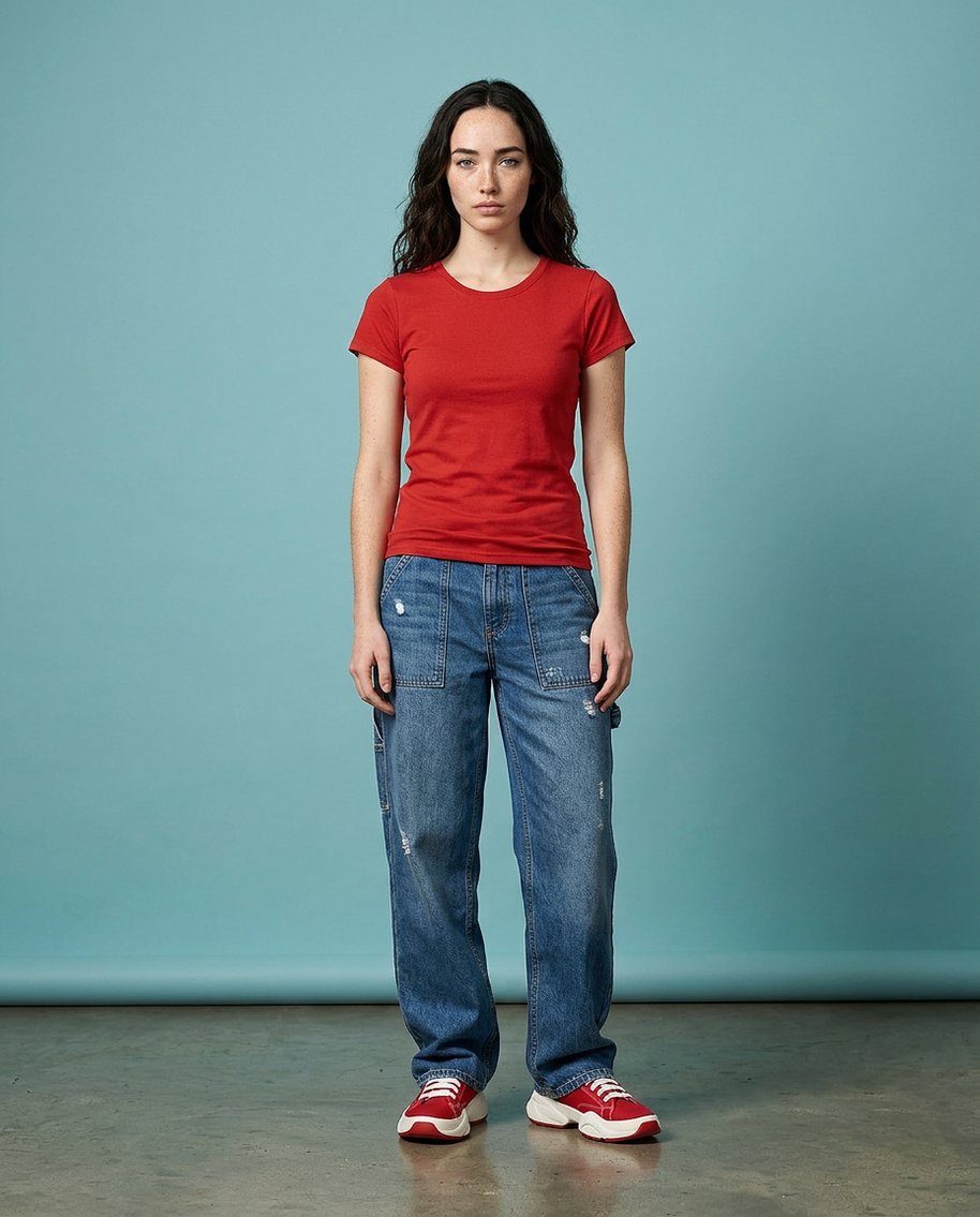 Gildan 42000L T-Shirt - Red
